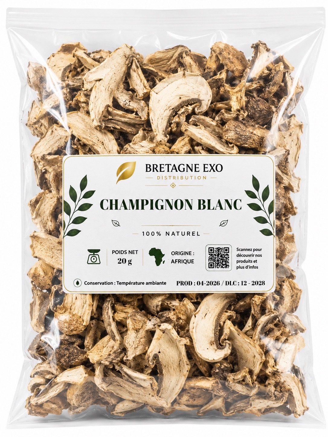 Champignon Blanc 20g