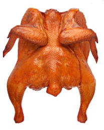Poule fumée