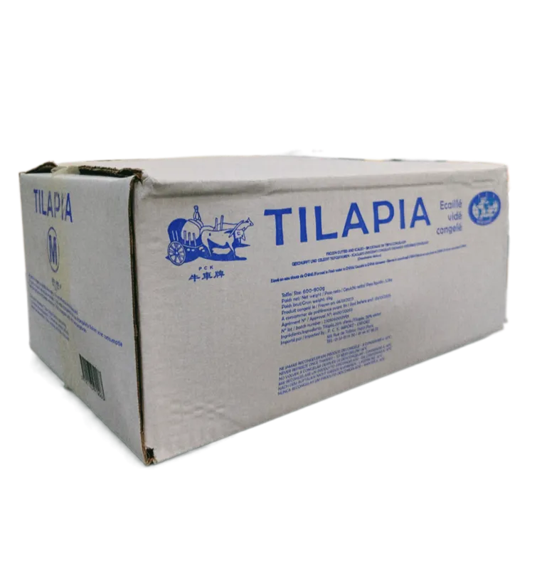 Carton tilapia 500-800g
